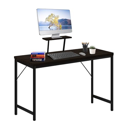 Schreibtisch Arbeitstisch Computertisch,PC Laptoptisch mit Bedienfeld Laptop Computertisch Eckschreibtisch Arbeitstisch Bürotisch Konferenztisch für Zuhause,Büro,Belastung 150kg (100x50x75cm) von HaodaCulture