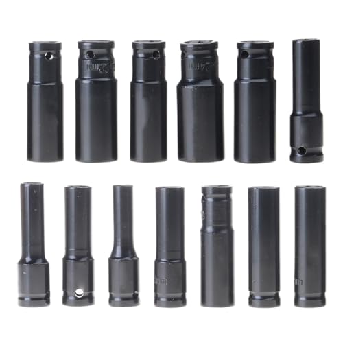 10/13pcs Effizienter 1/2 "Antriebsauswirkungen Aufprall 6 Punkt Für Effizientes Schraubenziehen Der Automobil Und Möbelreparatur Hocheffizientes Elektro Elektrowerkzeug von Haodream