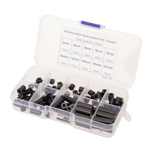 100pcs Nylon Flachwasch Sortiment Set Waschwäger Versiegelungsabstandshalterdichtungen Waschmaschinen Set Electrical Anschluss Sortiment Leiterplattenfixierungen 100pcs Nylon Flachwasch Sortiment Set Waschwäger Versiegelungsabstandshalterdichtungen Waschmaschinen Set Electrical Anschluss Sortiment Leiterplattenfixierungen von Haodream
