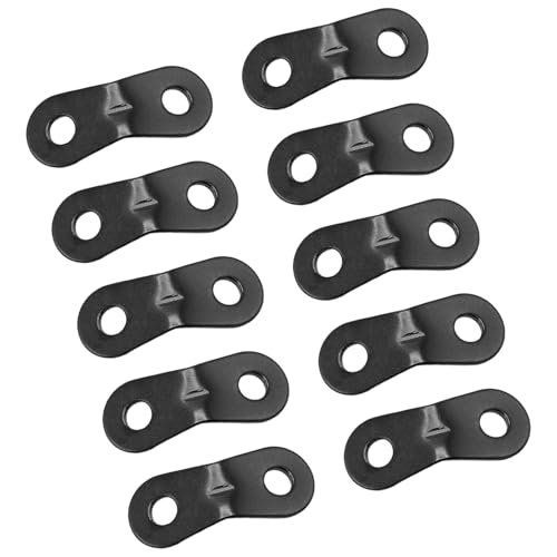 10pcs Camping Zelt Seilschnallen Aluminiumlegierungen Adjutierablenker Verschluss Für Camping Und Outdoor Aktivität Hochstärken Zeltclip von Haodream