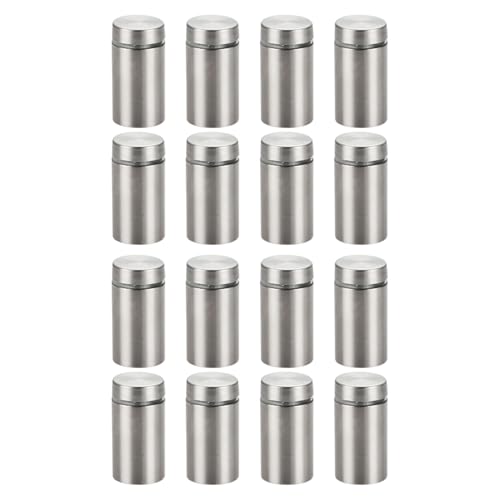 16pcs Multipurpose Rostbekannte Wandmontage Hardware Edelstahl Standoffs Accessoire Für Ausstellungskabine Setups Acrylbilder Frames Standoffs von Haodream