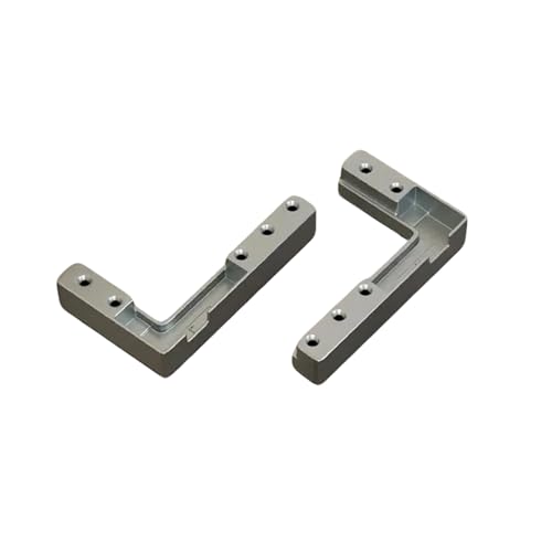 2/4pcs Eckklammern Einstellbare Aluminium Rahmen Türscharnier Versteckte Obere Unteren Clip Befestigungsschrank Hardware von Haodream
