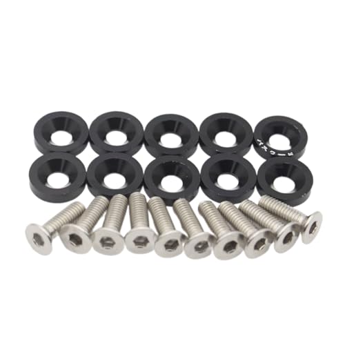 20 Stück/Set Stoßstangen-Unterlegscheiben, Motorraum, Verkleidungsbefestigungen, M6, Unterlegscheibe, Auto-Styling von Haodream