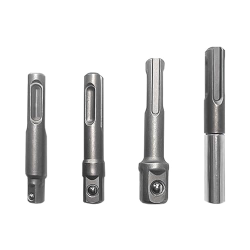 4PCS Praktische Plus Sechseck Und Quadrat Sockel Adapter Set Für Bohrer Und Fahrer In Stabiler Konstruktion von Haodream
