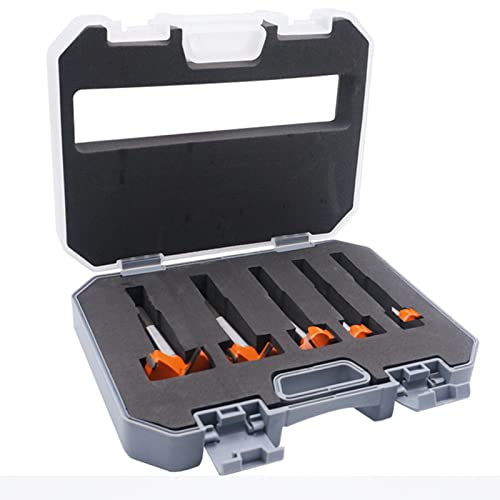 5 Stücke Forstner Bits Holzbohrer Set Holzbearbeitungslochsägen Holzschneider Werkzeug Für Holzwartungsmodell Making 15-35 Mm Flacher Flügelbohrer 5 Stücke Forstner Bits Holzbohrer Set Holzbearbeitungslochsägen Holzschneider Werkzeug Für Holzwartungsmodell Making 15-35 Mm Flacher Flügelbohrer von Haodream
