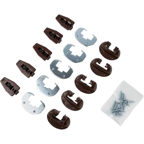 5Set Dauerschubladenrutschen Mit Metall Rücken Und Schrauben Spur Guides Gleitet Für Nachttischsysteme Schubladen Objektträger Mit Metallrücken Schrauben von Haodream