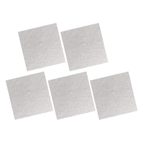 5pcs Micas Blätter Hitzebeständiger Schnittmark Pastetikum Wellenleiter Ersatzteil Für Kochgeräte Schneidfreie Glimmerplatte Geeignet von Haodream