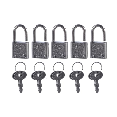 5pcs Vintage Styles Vorhängeschloss Gepäckboxschlos von Haodream