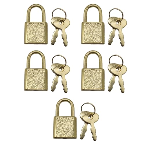 5pcs Vintage Styles Vorhängeschloss Gepäckboxschlos von Haodream