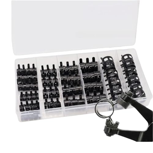 72pcs Mehrzweckgummi Ausgekautes P Clip Sturdy Federstahlmaterial Für Industrie Und Automobilmontage Befestigungswerkzeug von Haodream