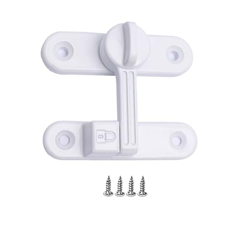 90/180 Grad Schiebetür Schloss Sicherheitsstaster Privatsphäre Für Bildschirmschränke Badezimmer Sicherheitsstalltorschloss von Haodream