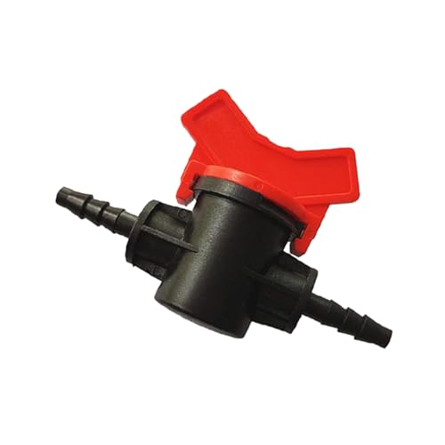 Doppelte Packung Praktische Wasserströme Kontrollierte Ventile Für Standard -8 Mm Und 10 Mm Schläuche Gartenversorgungen Absperrventile von Haodream