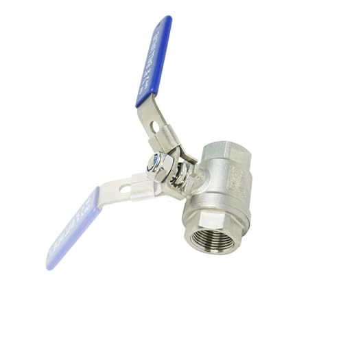 Edelstahlkugelventile Metallgewinde Wasserrohranschluss 3/4 Zoll von Haodream