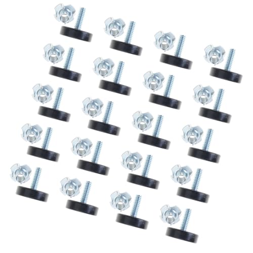 Haodream 20pieces Möbelniveau Set M8Threaded Peadable Bein Extender Für Tische Stühle Schränke Unebene Oberflächen Möbelstabilisatoren von Haodream