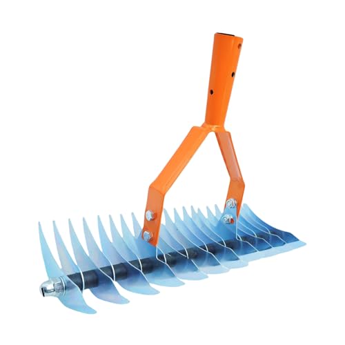 Haodream 4 Teilige Ausziehbare Rasenflächen RAKES Einstellbare Länge 1 7 M Robuster Edelstahlkopf Für Effiziente Gartengrasdrosselentfernung Vielseitiges Gartenhandwerkzeug von Haodream