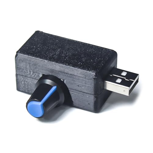 Haodream 5V USB Lüftergeschwindigkeitsanbieter Mit Kontinuierlichen Steuerelementen Und Ruhigen Operationen Für Schreibtisch Und Laptop Lüfter von Haodream