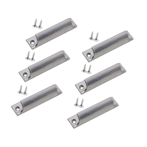 6 Pcs Schubladengriffe Aluminiumschrank Ziehen Badezimmerquadrat Für Moderne Küche Und Dekore von Haodream