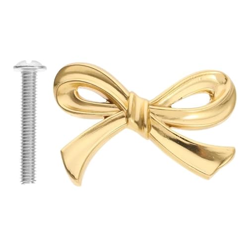 Haodream Goldene Schleifschubladenknöpfe Vintage Metallgriffe Elegantes Metall Dekoratives Set Für Schlafzimmer Und Küchenschränke Messingschublade Ziehen Haodream Goldene Schleifschubladenknöpfe Vintage Metallgriffe Elegantes Metall Dekoratives Set Für Schlafzimmer Und Küchenschränke Messingschublade Ziehen von Haodream
