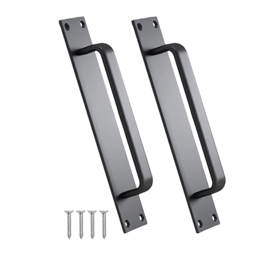 Haodream Packung Mit 2 Mehrzweck Schiebetürgriffen Robuster Aluminium Leichtmetall Loch Center Für Badezimmerschrank Und Küchenbedarf Garagenschuppengriff von Haodream