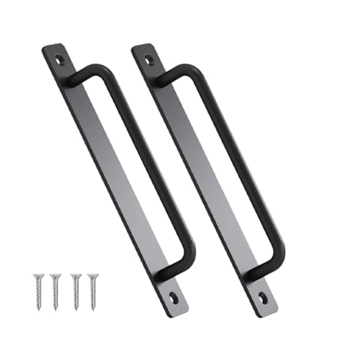 Packung Mit 2 Praktischen Schiebetürgriffen Loch Mitte Aluminiumlegierung Mit Befestigungsschrauben Für Den Innenraum Freien Freien Küchentürgriff von Haodream