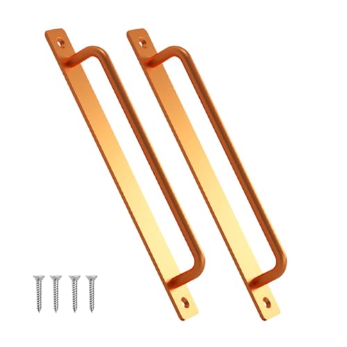 Packung Mit 2 Praktischen Schiebetürgriffen Loch Mitte Aluminiumlegierung Mit Befestigungsschrauben Für Den Innenraum Freien Freien Küchentürgriff von Haodream