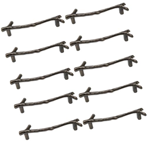 Haodream Packung Von 10 Mehrzwecke Elegante Goldene Farbe Vintage Schubladenknöpfe Tragbare Designs Accessoire Für Schränke Und Kommoden Zink Legierung Kommode Ziehen von Haodream