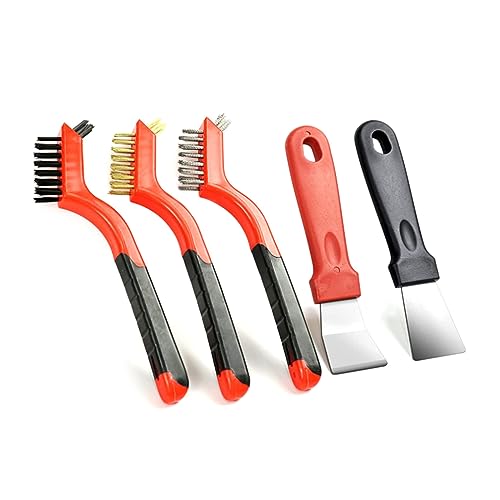 Hochleistungs Drahtbürste Set Für Die Reinigung Von Schweißschlack Und Rostentfernung 5pcs Edelstahl/Messing/Nylonbürsten Drahtpinsel Set Set Hochleistungs Drahtbürste Set Für Die Reinigung Von Schweißschlack Und Rostentfernung 5pcs Edelstahl/Messing/Nylonbürsten Drahtpinsel Set Set von Haodream