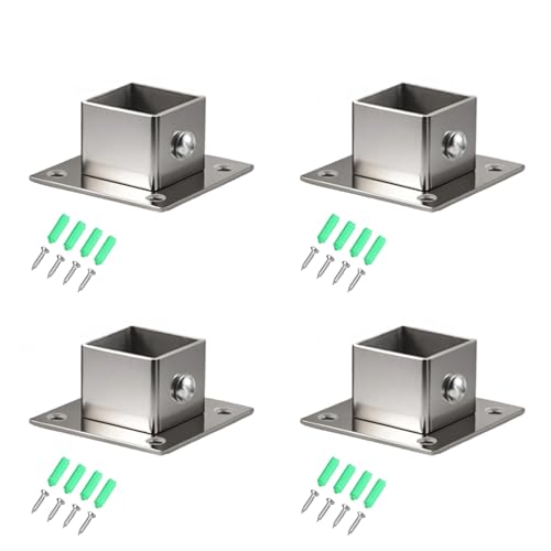 Hochleistungsstahlflansch Basisrohrhalterung Wandmontageschrankstange Für Regale Lagerung Korrosionsbeständiger Flanschbasis von Haodream