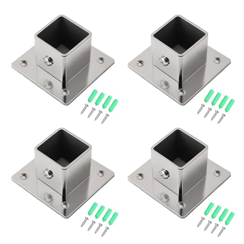 Hochleistungsstahlflansch Basisrohrhalterung Wandmontageschrankstange Für Regale Lagerung Korrosionsbeständiger Flanschbasis von Haodream