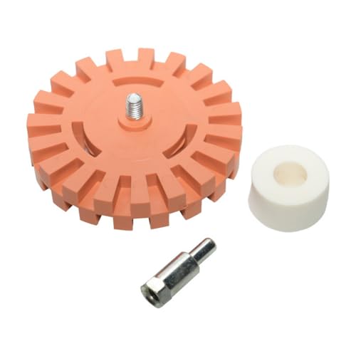 Industrielle 4 Zoll Pneumatik Gummi Kleber Entfernung Polierrad Abziehbilder Removers Raddiskussionsanbieter Aufsatzpolierrad Zur Entfernung Von Klebstoffen von Haodream