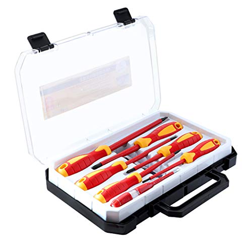 Isolierter Schraubendreher Set 1000 V Geschlitzte Schraubenfahrer Bits Mit Tester Elektrikern Handwerkzeuge Langlebige Werkzeuge Für Männergeschenke Isolierter Schraubendreher Set 1000 V Geschlitzte Schraubenfahrer Bits Mit Tester Elektrikern Handwerkzeuge Langlebige Werkzeuge Für Männergeschenke von Haodream
