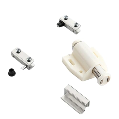 Magnetischer Stoß Um Touch Riegel Einzelner Magnetische Fänge Mit Klemmen Badezimmerschrank Fänge Hardware Glas Tür Scharnier Klemme von Haodream