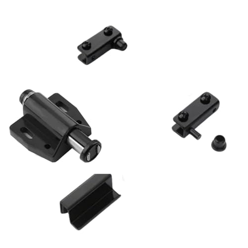 Magnetischer Stoß Um Touch Riegel Einzelner Magnetische Fänge Mit Klemmen Badezimmerschrank Fänge Hardware Glas Tür Scharnier Klemme von Haodream