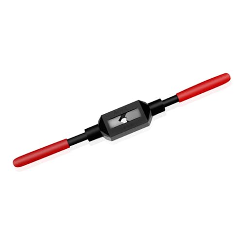 Multiple Size Manual Tap Treiber Red Nonslip Metallbearbeitungsgeräte Für Handwerkliche Präzise Metallbearbeitungsprojekte Ergonomischer Rotes Tipphalter von Haodream