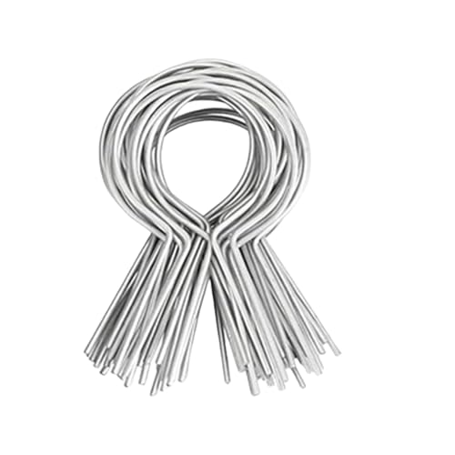 Packung Von 100 Mehrzweckkettenkettenverbindungszaunkrawatten 11 Gauge Raudy Metall Für Hochleistungsfarm Und Gartensicherheitszaun Installation Packung Von 100 Mehrzweckkettenkettenverbindungszaunkrawatten 11 Gauge Raudy Metall Für Hochleistungsfarm Und Gartensicherheitszaun Installation von Haodream