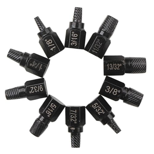 Schraubenextraktor Set 10 Pcs Easy Out Bolt Extractor Set Multisploder Schraube Und Sechseckiger Zum Entfernen Der Beschädigten Stifte Beschädigter Schraubenextraktor Schraubenextraktor Set 10 Pcs Easy Out Bolt Extractor Set Multisploder Schraube Und Sechseckiger Zum Entfernen Der Beschädigten Stifte Beschädigter Schraubenextraktor von Haodream