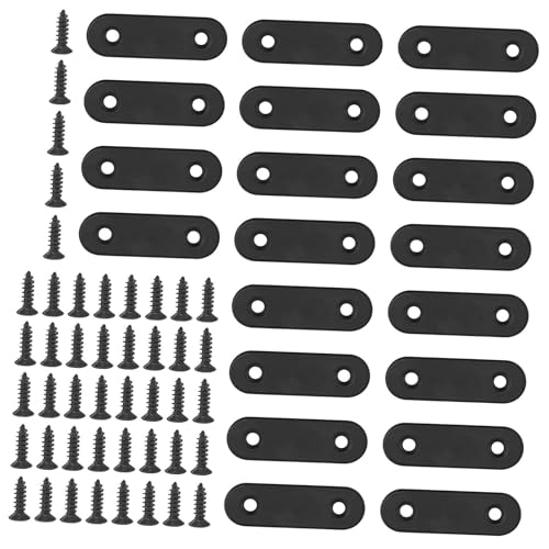 Stahlstahl L Ansteckungen Möbelbefestigung Hardware Für Schreibtischstuhlstuhl Kleiderschrank Baugruppe Korrosions Resistente Möbelreparaturklammern Mit Schrauben von Haodream