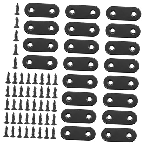 Stahlstahl L Ansteckungen Möbelbefestigung Hardware Für Schreibtischstuhlstuhl Kleiderschrank Baugruppe Korrosions Resistente Möbelreparaturklammern Mit Schrauben von Haodream