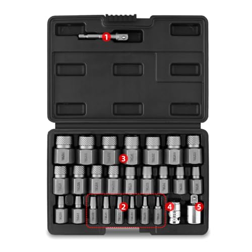 Tragbare Effiziente Easy Out Schraubenextraktionsmutter Entfernung Set Geeignet Für Beschädigte Verrostete Bolzen Home Workshop Verwendung Tragbare Effiziente Easy Out Schraubenextraktionsmutter Entfernung Set Geeignet Für Beschädigte Verrostete Bolzen Home Workshop Verwendung von Haodream