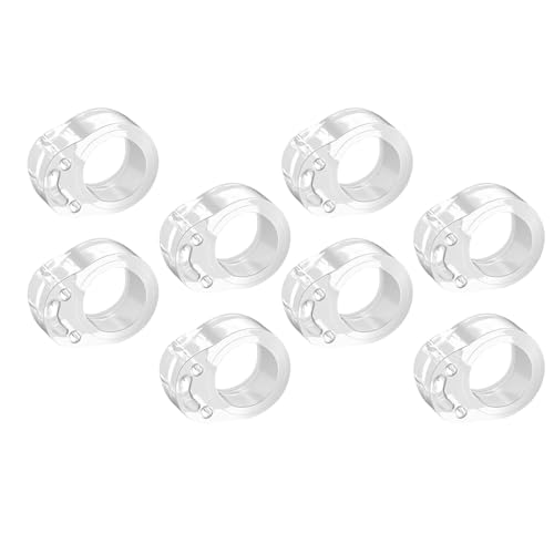 Weiche Transparente Türschutzbeschützer Wiederverwendbare Wandbeamte Für Badezimmer/Innenräuschsteuerung Multi Transparente Türstoppkissen von Haodream