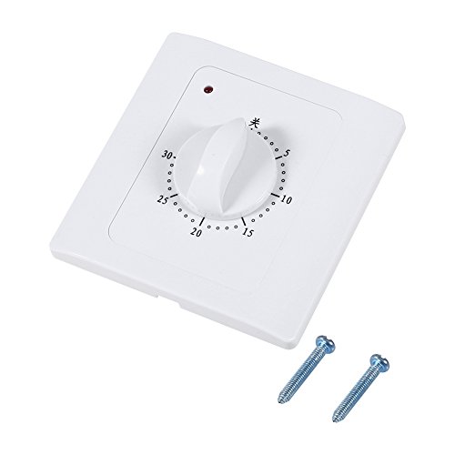 AC 220V 10A Digitale Zeitschaltuhr 30 Min Timer Stecker für Haushaltsgeräte Energiesparend Mit LED-Anzeige Passend für Wasserpumpen & Elektrowerkzeuge AC 220V 10A Digitale Zeitschaltuhr 30 Min Timer Stecker für Haushaltsgeräte Energiesparend Mit LED-Anzeige Passend für Wasserpumpen & Elektrowerkzeuge von Haofy