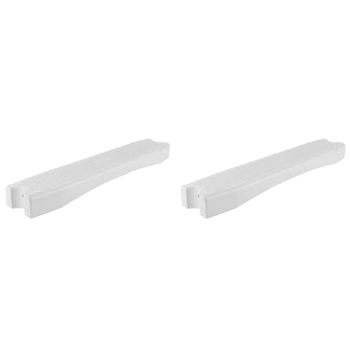 2 Stück Pool Kunststoff Ersatz Leiterstufen, Rutschfeste Weiße Kunststoff Leiterpedal Ersatz Zubehör für Hot Spring Spa Pool 19.3x3.9'' 2 Stück Pool Kunststoff Ersatz Leiterstufen, Rutschfeste Weiße Kunststoff Leiterpedal Ersatz Zubehör für Hot Spring Spa Pool 19.3x3.9'' von Haofy