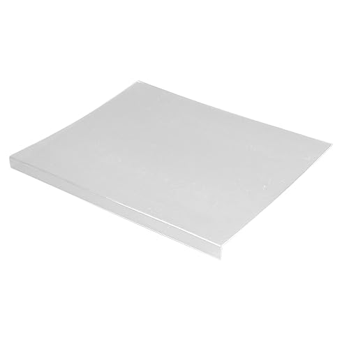 Acryl-Schneidebrett, Rutschfestes, Transparentes Schneidebrett mit Lippe für die Küchentheke (45 * 40cm) von Haofy