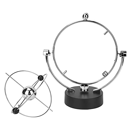 Art Asteroid Elektrisches Perpetual Movement Astronomy Kit für Home Office Desktop Buffer Decorations Iron Plastic 20,6 x 11 x 24,1 cm von Haofy