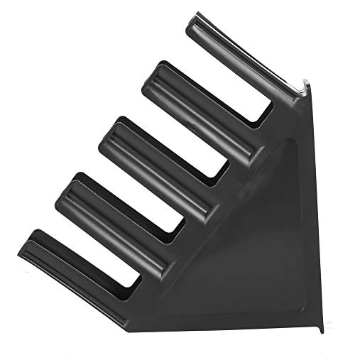 Becherspender, Arbeitsplatte Kaffeemilch Teetasse Lagerregal Stand Pappbecher Halter Spender Organizer für Breakroom Office Home(schwarz) von Haofy