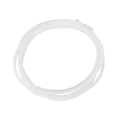 Bowdenschlauch für 1,75 Filament, PTFE-Schlauch, weiß, 2,0 m lang, 260 °C, für 3D-Drucker (1,5 m) von Haofy