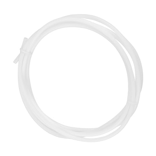 Bowdenschlauch für 1,75 Filament, PTFE-Schlauch, weiß, 2,0 m lang, 260 °C, für 3D-Drucker (2 m) von Haofy