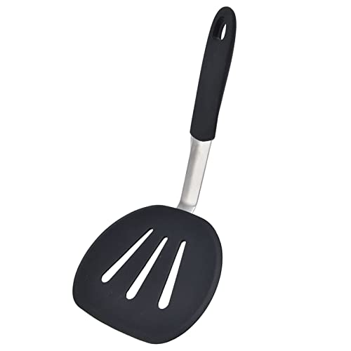 Chef Series Breiter Runder Flexibler Pfannenwender aus Silikon, Flexibler, Extra Breiter, Hitzebeständiger Pfannenwender für Pfannkuchen, Eier und Omeletts von Haofy