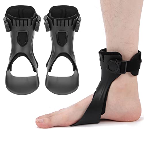 Drop Foot Brace, Soft AFO Foot-up Orthese Light Balance Drop Foot Brace Fuß Drop Orthese Knöchelbandage Unterstützung für Schuhe Gehen(L-Rechts) von ANGGREK