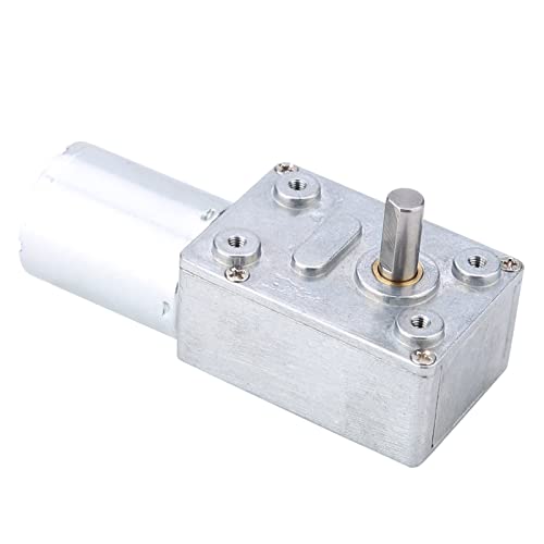 Getriebemotor aus Metall, 12 V DC, für Boote, Ventilatoren, Haushaltsgeräte, Grillmaschinen, Motor mit hohem Drehmoment von Haofy